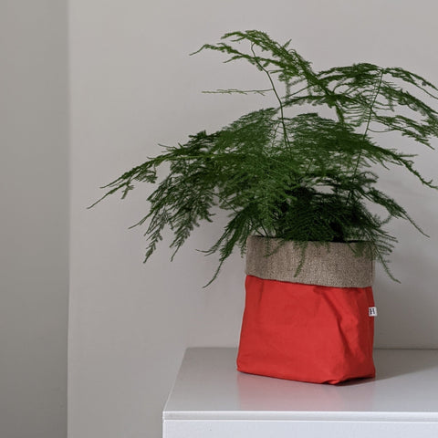 Pot Cover - Red/Orange - Extra Small